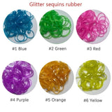 1800pcs Rubber Loom Bands DIY Toys For Children Set Kid Lacing Bracelet Silicone